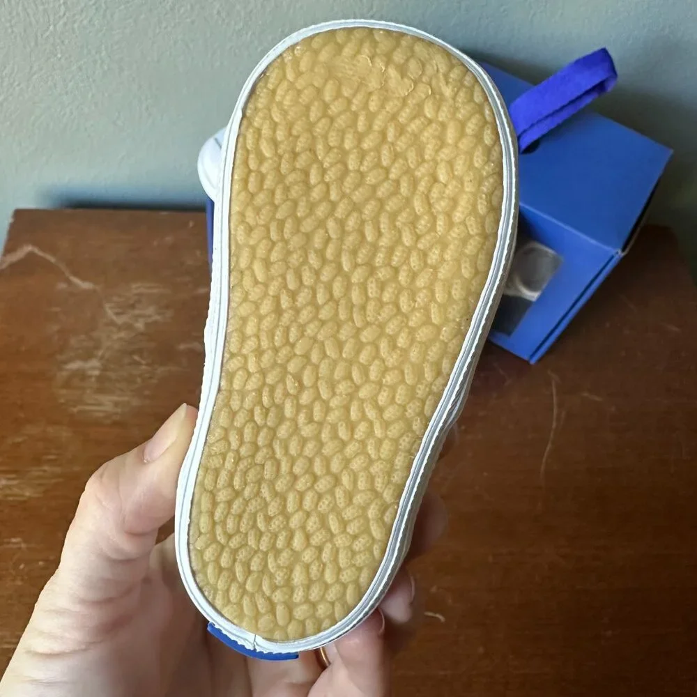 KEDS {NWT} Champion Toe Cap Sneaker | Toddler White Leather 3